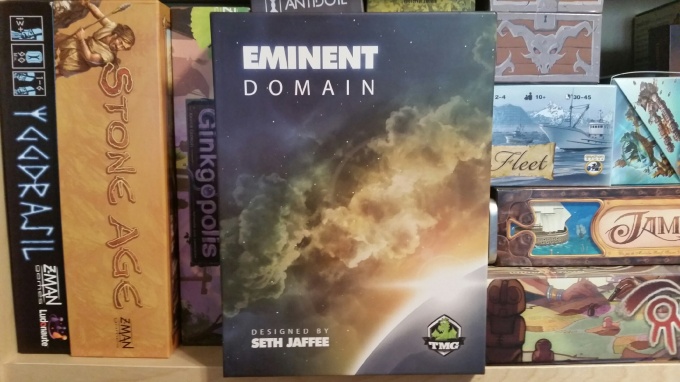 Unique in many great ways, Eminent Domain really stands out...also, *literally* stands out, because it's in front of the oh never mind.
